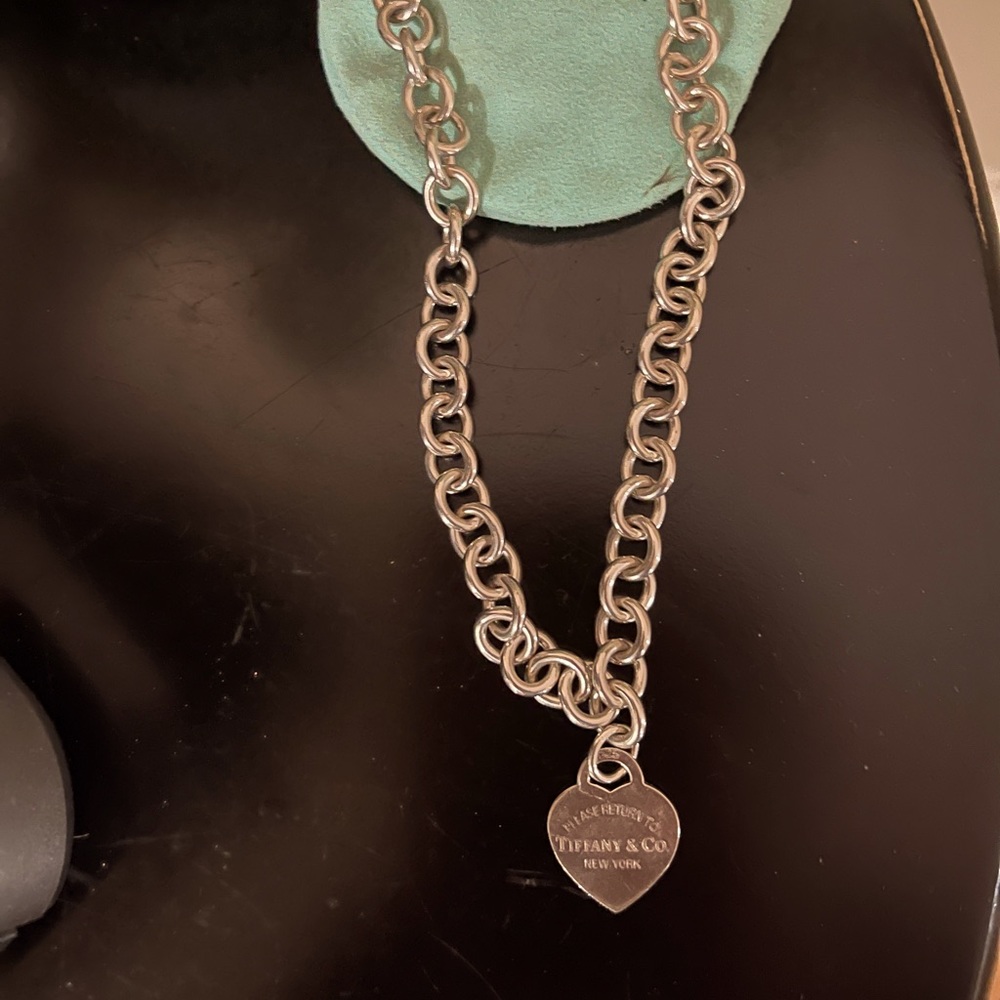 Return to tiffany heart necklace